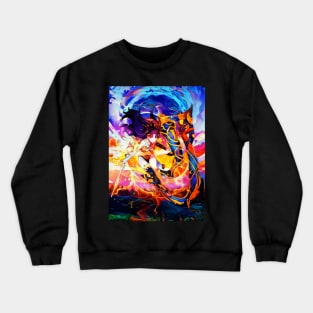 queen waifu Crewneck Sweatshirt